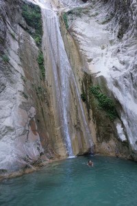 Wasserfall in Nidri