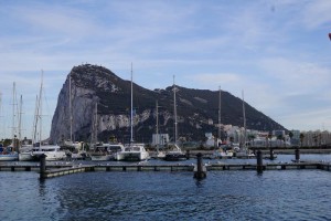 La Linea - Blick auf Gibraltar