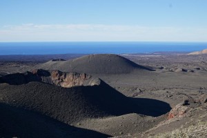 Lanzarote, Feuerberge Krater
